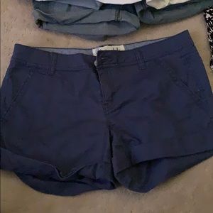 Navy blue shorts